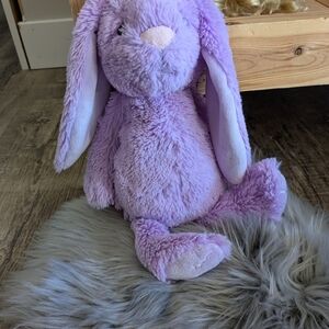 Lavender Plush Bunny Toy